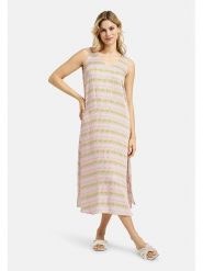 Milano Italy Sukienka w kolorze jasnoróżowo-zielonym rozmiar: 36. Różowe sukienki damskie Milano Italy, bez wzorów, z wiskozy, bez ramiączek. Za 217.99 zł.