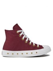 Converse Trampki Chuck Taylor All Star Star Studded A07906C Bordowy. Czerwone trampki damskie Converse, bez wzorów, z materiału, bez zapięcia. Za 379.99 zł.