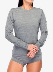 Bluza damska Super.natural Tundra175 Ls. Szare bluzy damskie super.natural, m, bez wzorów, z materiału, bez kaptura. Za 329.99 zł.