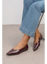 C'M Baleriny w kolorze bordowym rozmiar: 40. Czerwone balerinki damskie C'M, bez wzorów. Za 129.95 zł.