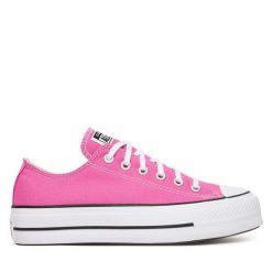 Trampki Converse. Czerwone trampki damskie Converse, bez wzorów, bez zapięcia. Za 399.99 zł.