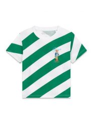 Guess Kids T-Shirt 182570 Zielony Classic Fit. Zielone t-shirty i koszulki chłopięce Guess Kids, z aplikacjami, bez kołnierzyka, bez ramiączek. Za 94.99 zł.