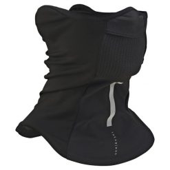 Komin na szyję na rower 900 wiatroszczelny. Czarne kominy damskie VAN RYSEL, bez wzorów, z polaru. Za 69.99 zł.