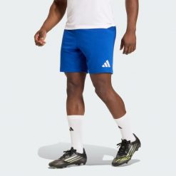 Szorty Entrada 26. Białe spodenki sportowe damskie Adidas, l, bez wzorów, z dzianiny, z standardowym stanem, do biegania, climacool (adidas). Za 79.95 zł.