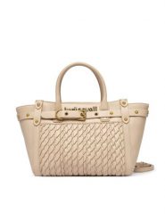 Just Cavalli Torebka 80RA4BG2 ZSD90 Beżowy. Brązowe torebki klasyczne damskie Just Cavalli, ze skóry, bez dodatków. Za 829.99 zł.