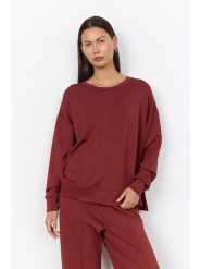 Soyaconcept Bluza "Banu" w kolorze ceglanym rozmiar: XXL. Brązowe bluzy damskie Soyaconcept, xxl, bez wzorów, bez kaptura. Za 179.95 zł.