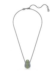 Swarovski Naszyjnik z zawieszką - dł. 38 cm rozmiar: onesize. Czarne naszyjniki damskie Swarovski, z kryształem, metalowe. Za 347.99 zł.