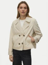 Vero Moda Trencz Chloemia 10308267 Beżowy jasny Regular Fit. Brązowe płaszcze damskie Vero Moda, l, bez wzorów, z syntetyku, bez kaptura. Za 179.99 zł.