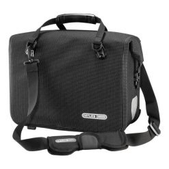 Torba Miejska Ortlieb Office-Bag Ql2.1 L High Visibility Black 21L. Czarne torby na laptopa Ortlieb, bez wzorów, z materiału. Za 799.90 zł.