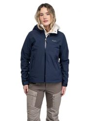 Bergans Kurtka funkcyjna "Essentials" w kolorze granatowym rozmiar: XS. Niebieskie kurtki sportowe damskie Bergans, m, bez wzorów, z materiału, bez kaptura. Za 591.60 zł.