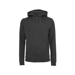 Gruba bluza z kapturem Build Your Brand. Fioletowe bluzy damskie BUILD YOUR BRAND, m, bez wzorów, z bawełny, z kapturem. Za 184.50 zł.