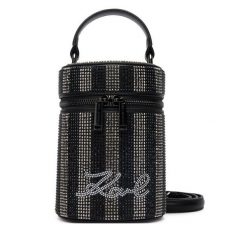 Torebka KARL LAGERFELD. Czarne kuferki damskie KARL LAGERFELD, bez wzorów, bez dodatków. Za 849.99 zł.