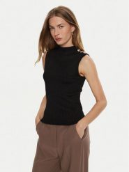 Marciano Guess Sweter 4YGR27 5613Z Czarny Regular Fit. Czarne swetry klasyczne damskie Marciano Guess, s, z wiskozy, bez kołnierzyka. Za 459.99 zł.