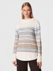 Olsen Sweter Henny 11003810 Beżowy Regular Fit. Brązowe swetry klasyczne damskie Olsen, z syntetyku, bez kołnierzyka. Za 149.99 zł.