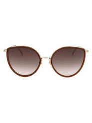 Levi's Damskie okulary przeciwsłoneczne w kolorze złoto-brązowym rozmiar: 56. Brązowe okulary przeciwsłoneczne damskie Levi's. Za 149.95 zł.