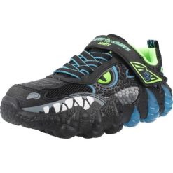 Buty SKECHERS SAURUS LIGHTS 2.0 Czarny. Czarne obuwie trekkingowe damskie Skechers, z syntetyku, bez zapięcia. Za 280.99 zł.