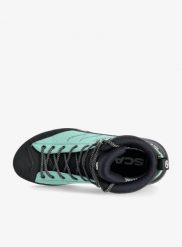 Buty trekkingowe damskie Scarpa Mescalito TRK Planet GTX. Zielone obuwie trekkingowe damskie Scarpa, z gore-texu, bez zapięcia. Za 867.89 zł.