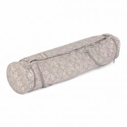 Bawełniana torba na matę do jogi Bodhi Asana Bag 60 - beżowy. Brązowe torby sportowe BODHI, bez wzorów, z bawełny. Za 129.99 zł.