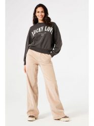 Garcia Bluza w kolorze antracytowym rozmiar: XL. Czarne bluzy damskie Garcia, xl, bez wzorów, z bawełny, bez kaptura. Za 73.93 zł.