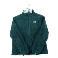 Second life - Kurtka polarowa damska Osito zielona - Stan bardzo dobry. Zielone kurtki damskie The North Face, l, bez wzorów, z materiału, bez kaptura. Za 212.96 zł.