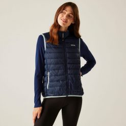 Hillpack II damska kamizelka. Niebieskie kamizelki damskie Regatta, bez wzorów, z poliamidu, bez kaptura. W wyprzedaży za 139.99 zł.