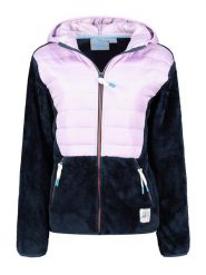 Canadian Peak Kurtka polarowa "Typologieak" w kolorze granatowo-lawendowym rozmiar: L. Niebieskie kurtki damskie Canadian Peak, l, bez wzorów, z materiału, bez kaptura. Za 126.75 zł.