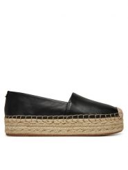 MICHAEL Michael Kors Espadryle Lynn 40S5LYFP1L Czarny. Czarne espadryle damskie MICHAEL Michael Kors, bez wzorów, ze skóry, bez obcasa. Za 399.99 zł.