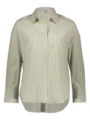 ONLY Koszula w kolorze oliwkowo-niebieskim rozmiar: S. Brązowe koszule damskie Only, s, bez wzorów, bez kołnierzyka, bez ramiączek. Za 82.99 zł.