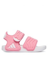 Adidas Sandały adilette Sandal 3 HQ9211 Różowy. Czerwone sandały dziewczęce Adidas, z syntetyku, bez obcasa, bez zapięcia. Za 109.99 zł.