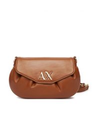 Armani Exchange Torebka XW002164 AF19894 U6123 Brązowy. Brązowe listonoszki damskie Armani Exchange, bez wzorów, ze skóry, bez dodatków. Za 539.99 zł.