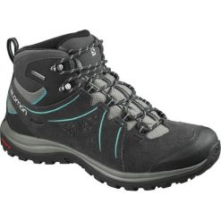 Salomon Buty Trekkingowe Damskie Za Kostkę Ellipse 2 Mid Ltr Gtx W Phantom/Castor Gray/Aruba Blue 37.3. Niebieskie obuwie trekkingowe damskie Salomon, z gore-texu. Za 535.00 zł.