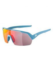 Alpina Okulary sportowe unisex "Turbo HR" w kolorze błękitno-czerwonym rozmiar: onesize. Czerwone okulary przeciwsłoneczne damskie Alpina. Za 274.95 zł.