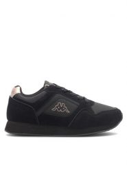 Kappa Sneakersy LOGO FOLESW 321H5XW-A3B Czarny. Czarne obuwie sportowe damskie Kappa, z materiału, bez zapięcia. Za 159.99 zł.