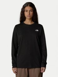 The North Face Bluzka Simple Dome NF0A87QP Czarny Relaxed Fit. Czarne bluzki damskie The North Face, s, bez wzorów, z syntetyku, bez kołnierzyka, bez ramiączek. Za 169.99 zł.