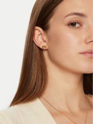Kate Spade Kolczyki Square WBRUH310 Złoty. Żółte kolczyki damskie Kate Spade, metalowe. Za 159.99 zł.