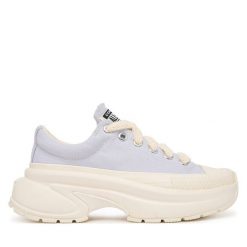 Trampki Converse. Niebieskie trampki damskie Converse, bez wzorów, bez zapięcia. Za 539.99 zł.