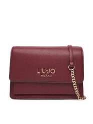 Liu Jo Torebka Ecs M Crossbody AF5152 E0058 Bordowy. Czerwone torebki wieczorowe damskie Liu Jo, bez wzorów, ze skóry, bez dodatków. Za 579.99 zł.