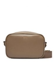 BOSS Torebka 50547765 Brązowy. Brązowe listonoszki damskie Boss, bez wzorów, ze skóry, bez dodatków. Za 449.99 zł.
