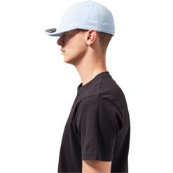 Czapka Flexfit cotton dad. Niebieskie czapki z daszkiem damskie FLEXFIT, bez wzorów. Za 137.00 zł.