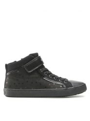 Geox Trampki J Kalispera G. I J744GI 0DHAJ C9997 D Czarny. Czarne trampki dziewczęce Geox, bez wzorów, z materiału, bez zapięcia. Za 189.99 zł.