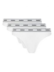 HUGO Komplet fig Triplet Brief Stripe 50480157 Biały. Białe komplety bielizny Hugo, bez wzorów, z bawełny. Za 119.99 zł.