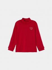 Mayoral Bluzka 145 Czerwony Regular Fit. Czerwone bluzki i koszule dziewczęce Mayoral, bez wzorów, z wiskozy, bez kołnierzyka, bez ramiączek. Za 49.99 zł.