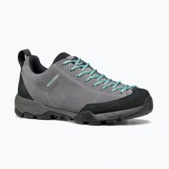 Buty turystyczne damskie SCARPA Mojito Trail GTX. Szare obuwie trekkingowe damskie Scarpa, bez zapięcia. Za 699.99 zł.