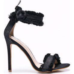 Public Desire - Sandały. Czarne sandały damskie Public Desire, z denimu. W wyprzedaży za 59.90 zł.