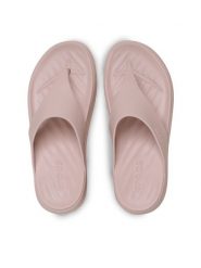 Crocs Japonki Getaway Triangle Flip 212018 Różowy. Czerwone klapki damskie Crocs, bez wzorów, z tworzywa sztucznego, bez obcasa, bez zapięcia. Za 179.99 zł.