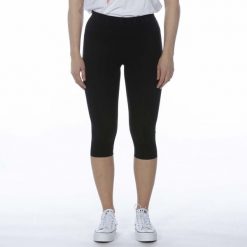 Legginsy Deha 3/4 Czarne Damskie. Czarne legginsy damskie Deha, s, bez wzorów, z bawełny. Za 211.99 zł.