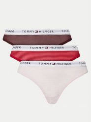 Tommy Hilfiger Komplet stringów UW0UW05532 Kolorowy. Komplety bielizny Tommy Hilfiger, bez wzorów, z syntetyku. Za 109.99 zł.