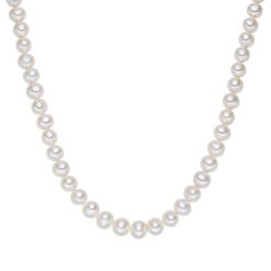 Lulu & Jane Srebro wysokiej pr óby Perła hodowlana słodkowodna Naszyjniki 1 ct Damski. Białe naszyjniki damskie Lulu & Jane, z perłą, srebrne. Za 419.99 zł.