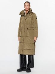 ONLY Płaszcz zimowy 15294315 Brązowy Regular Fit. Brązowe kurtki damskie Only, na zimę, s, bez wzorów, z syntetyku, bez kaptura. Za 449.99 zł.