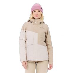 Damska kurtka narciarska Protest Patsy. Białe kurtki damskie Protest, na zimę, bez wzorów, bez kaptura. Za 851.50 zł.